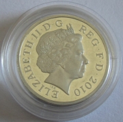 United Kingdom 1 Pound 2010 England London Silver Proof