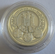 United Kingdom 1 Pound 2011 Scotland Edinburgh Silver Proof