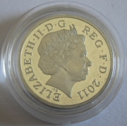 United Kingdom 1 Pound 2011 Wales Cardiff Silver Proof