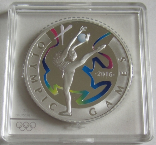 Kasachstan 100 Tenge 2016 Olympia Rio de Janeiro Turnen