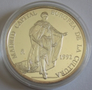 Spain 5 ECU 1992 European Capital of Culture Madrid 1 Oz...