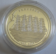 Togo 1000 Francs 2008 Ships Preussen Silver