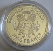 Togo 1000 Francs 2008 Schiffe Preussen
