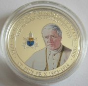 Palau 1 Dollar 2009 80 Years Vatican City State Pope Pius X