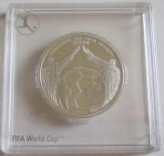 Portugal 2.50 Euro 2014 Football World Cup in Brazil Silver Proof