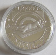 San Marino 10000 Lire 1999 Olympia Sydney Schießen