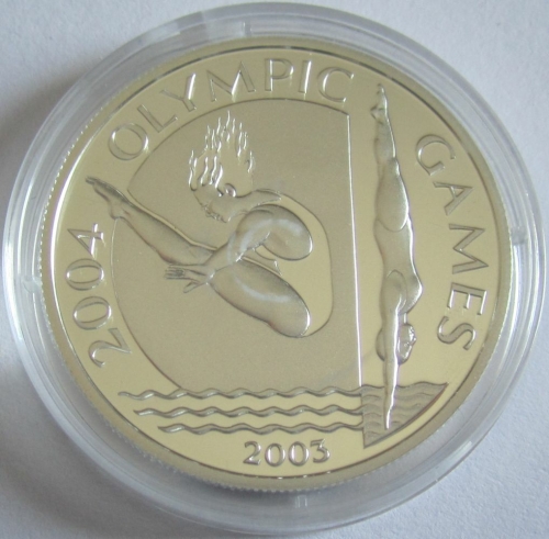 Samoa 10 Tala 2003 Olympics Athens Diving Silver