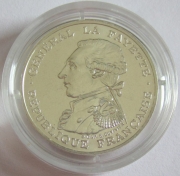 Frankreich 100 Francs 1987 La Fayette Piedfort BU