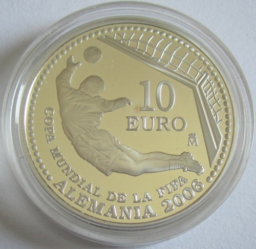 Spain 10 Euro 2003 Football World Cup in Germany Goalkeeper Silver