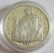 Vatican 10 Euro 2008 World Peace Day Silver