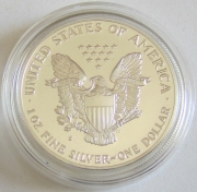 USA 1 Dollar 1990 American Silver Eagle PP (lose)