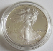 USA 1 Dollar 1992 American Silver Eagle PP (lose)