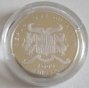 Benin 1000 Francs 1997 Olympics Sydney Shot Put Silver