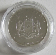 Somalia 5000 Shillings 1998 Ships Sedov Silver