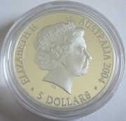 Australien 5 Dollars 2004 Olympia Athen Handover