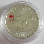 Kanada 1 Dollar 2014 Lucky Loonie PP (lose)