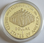 USA 1 Dollar 1987 200 Years Constitution Silver Proof