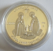Vatican 2 x 10000 Lire 1995 Holy Year Silver