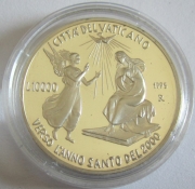 Vatican 10000 Lire 1995 Holy Year Annunciation Silver