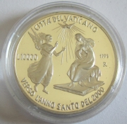Vatikan 10000 Lire 1995 Heiliges Jahr Verkündigung...