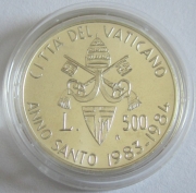 Vatikan 500 Lire 1983 Heiliges Jahr