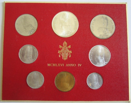 Vatican Coin Set 1966