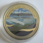 Palau 1 Dollar 2002 Marine Life Protection Sperm Whale