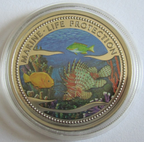 Palau 1 Dollar 2000 Marine Life Protection Pazifischer Rotfeuerfisch