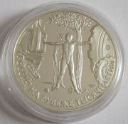 Russland 3 Rubel 2000 Millennium Adam & Eva
