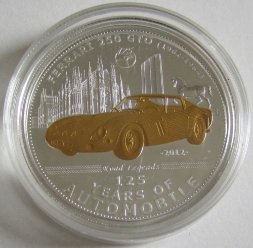 Palau 5 Dollars 2012 125 Jahre Automobil Ferrari 250 GTO