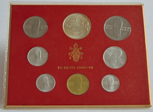 Vatican Coin Set 1969