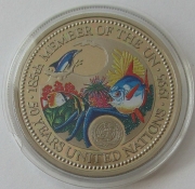 Palau 1 Dollar 1995 50 Years United Nations