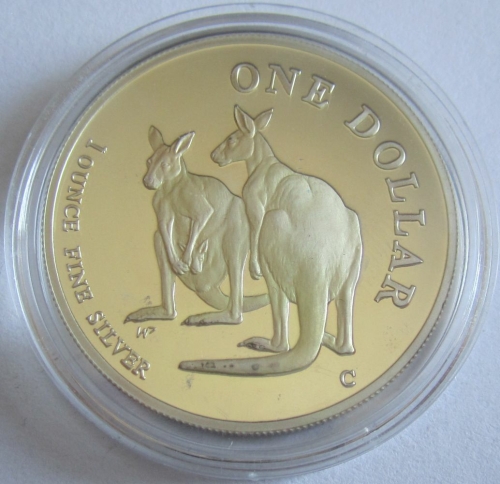 Australien 1 Dollar 1999 Kangaroo PP (lose)