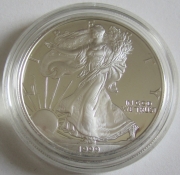 USA 1 Dollar 1999 American Silver Eagle 1 Oz Silver Proof