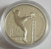 Turkey 50000 Lira 1994 Football World Cup in the USA Bicycle Kick Silver