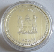 Fiji 1 Dollar 2016 Iguana