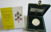 Vatikan 500 Lire 1996 50 Jahre Priesterweihe von Papst Johannes Paul II. PP
