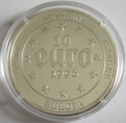 Spain 10 Euro 1996 Puerta de Alcala Silver