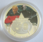 Tuvalu 1 Dollar 2017 Star Trek Captain Jean-Luc Picard...