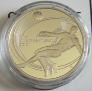 Hungary 5000 Forint 2018 Football World Cup in Russia Silver Proof
