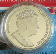 Britische Jungferninseln 10 Dollars 2017 Sapphire Jubilee