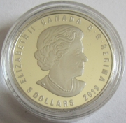 Kanada 5 Dollars 2019 Sternzeichen Stier