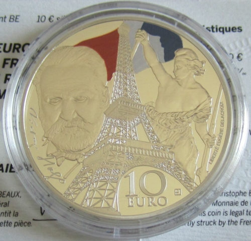 Frankreich 10 Euro 2017 Europastern Romantik & Moderne (lose)