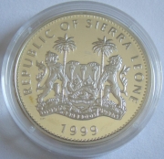 Sierra Leone 10 Dollars 1999 Entdecker Charles Darwin