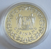 Suriname 100 Guilders 1992 Olympia Barcelona Radrennen