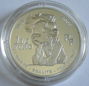 France 1.50 Euro 2008 70 Years Spirou Silver