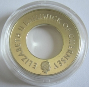 Guernsey 5 Pounds 1999 Millennium