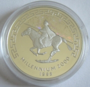 Mongolei 500 Tögrög 1998 Millennium