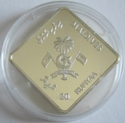 Malediven 20 Rufiyaa 2000 Millennium
