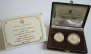 San Marino 500 + 1000 Lire 1985 Johann Sebastian Bach BU